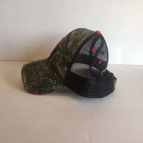 International Harvester CNH Camo Mesh Adjustable Strapback Hat/Cap