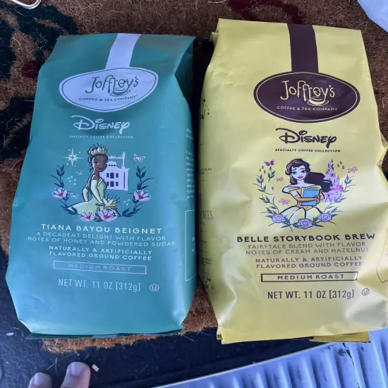 Joffrey's Coffee - Disney Resort Belle Storybook Brew, Tiana’s Bayou Beignet X2