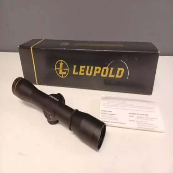 Leupold FX-II 4x28 Handgun Scope, Duplex Reticle, Matte Black 58750