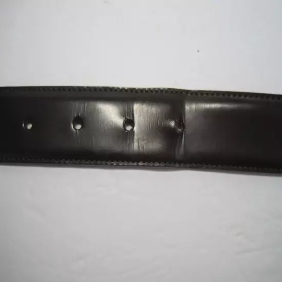 Brooks Brothers Genuine Leather Mens Brown Belt Size 40 Italy