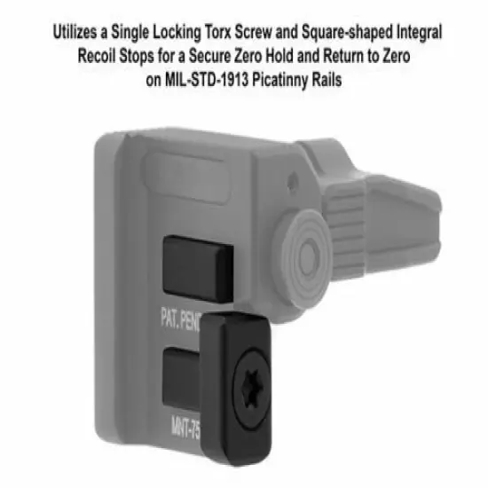 UTG Flip-up BUIS Sight Set Spring Folding Iron Sights Picatinny Mount