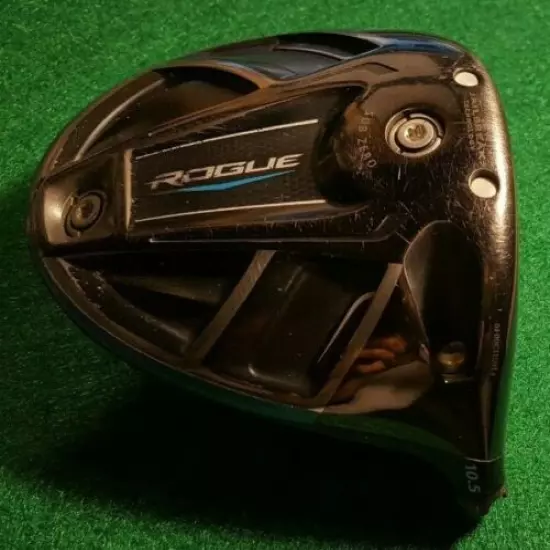 CALLAWAY ROGUE SUB ZERO 10.5* MEN'S RIGHT HANDED DRIVER HEAD ONLY!! POOR!!!