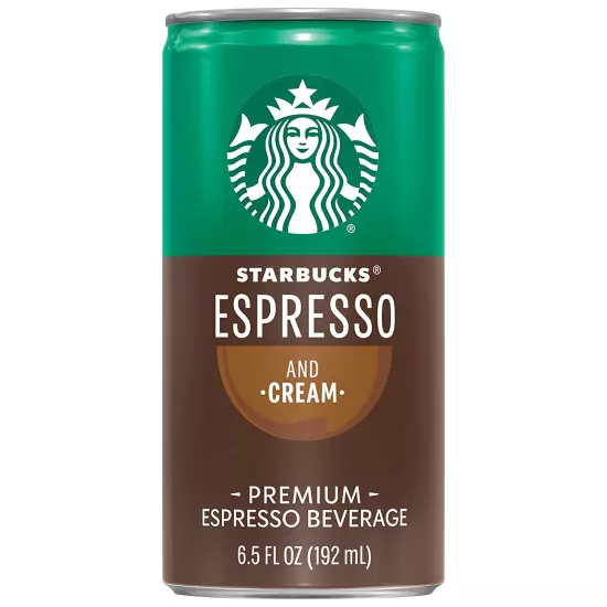 Ready to Drink Coffee, Espresso & Cream, 6.5Oz Cans (12 Pack) (Packaging May Var