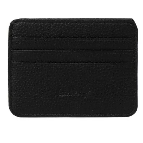 Leather Slim Minimalist Wallet for Men Women RFID Thin Credit Card Holder Wallet