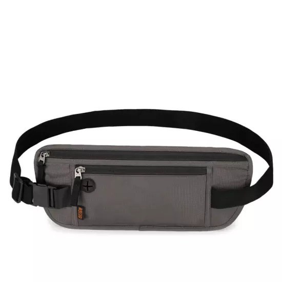 Travel Money Belt RFID Blocking Sports Waist Bag Fanny Pack Hidden Wallets