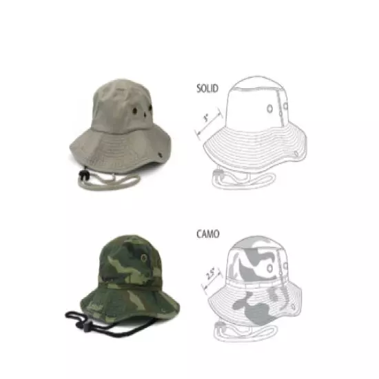 Wholesale lot SUMMER BUCKET HAT MILITARY STRING WIDE BRIM FISHING HUNTING 12pcs