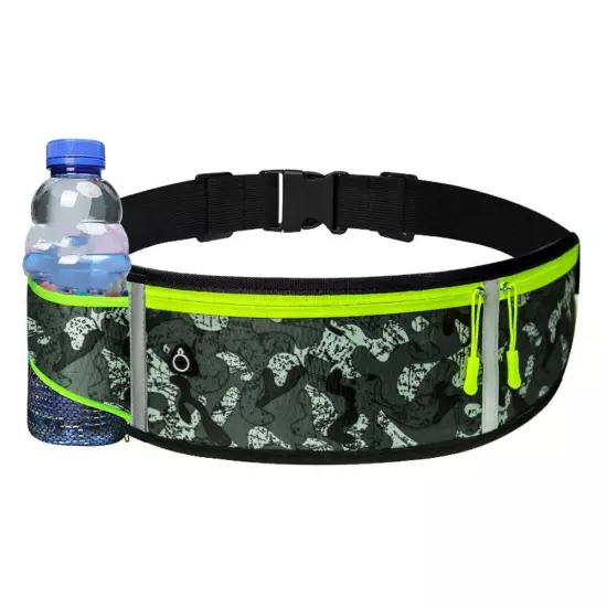 Running Belt for Women and Men Money Belt and Running Fanny Pack Hiki Z4Y6