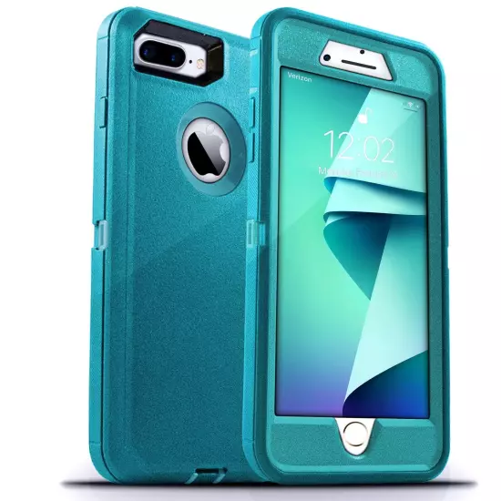 For iPhone 6 7 8 Plus SE 2020 Shockproof Rugged Case Cover + Screen Protector