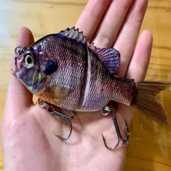 5" Bluegill Sunfish Perch Glide Swimbait 1.25 oz