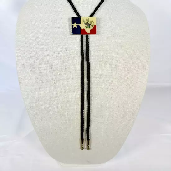 Texas Western Gold Tone Bolo Tie