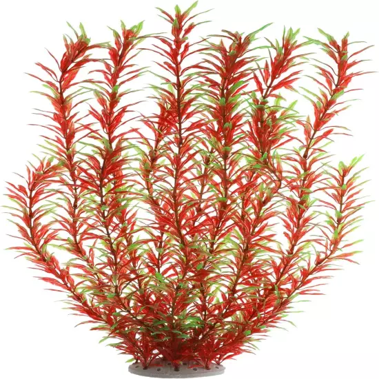 Aquarium Plastic Plants Large, Artificial Plastic Long Fish Tank Plants Decorati