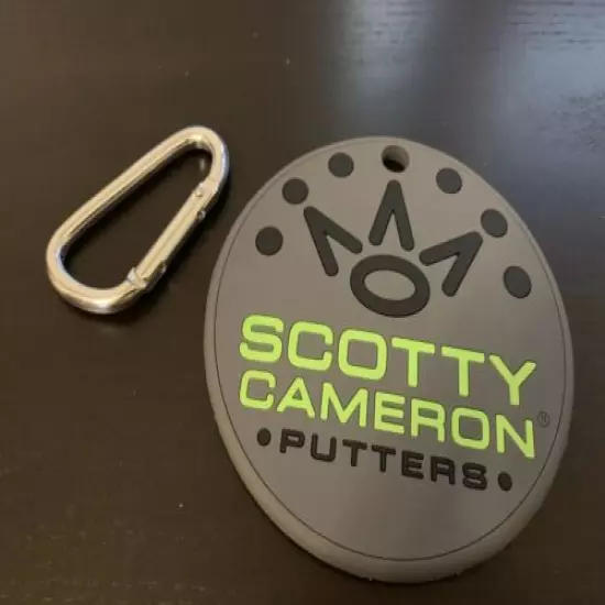 Scotty Cameron Grey & Lime Putting Disc Circle T CT Lime Green FTUO Tour Disc