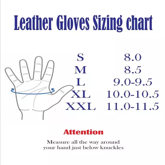 Genuine Leather Driving Gloves 