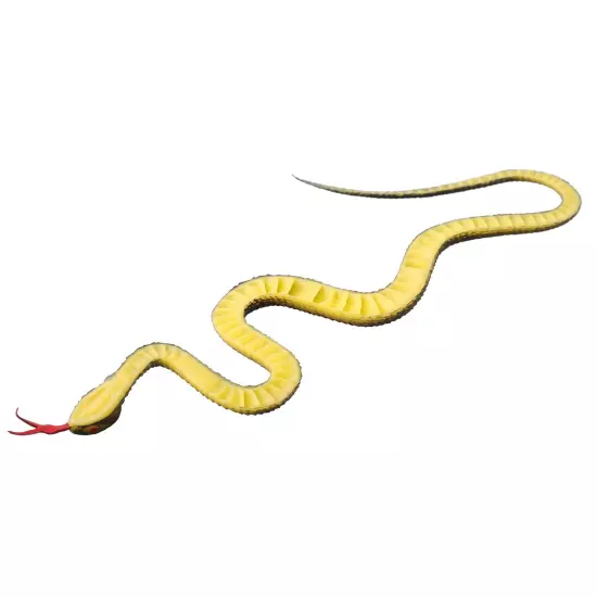 Realistic Fake Snake Garden Plants Lifelike Reduce Pressure Rubber Soft