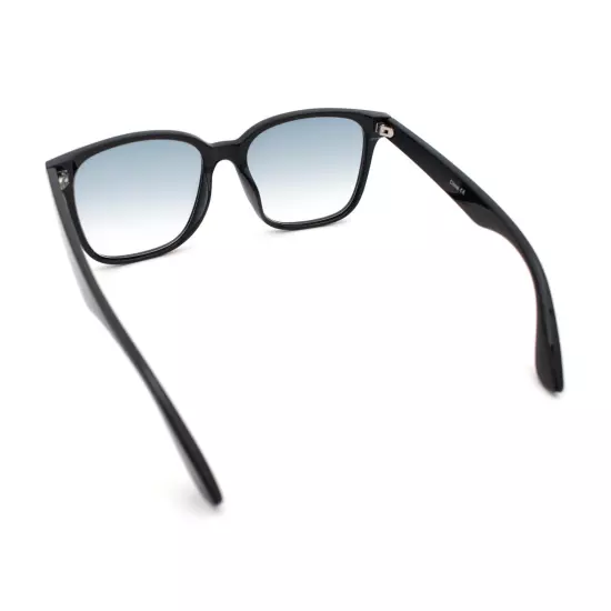 Retro Hipster Photochromic Lens Oversize Horn Rim Plastic Sunglasses