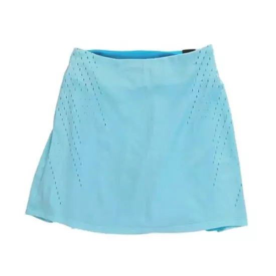 New Nike Dri-Fit Small Skirt Skort Golf Tennis Pleated Light Ice Blue Athletic