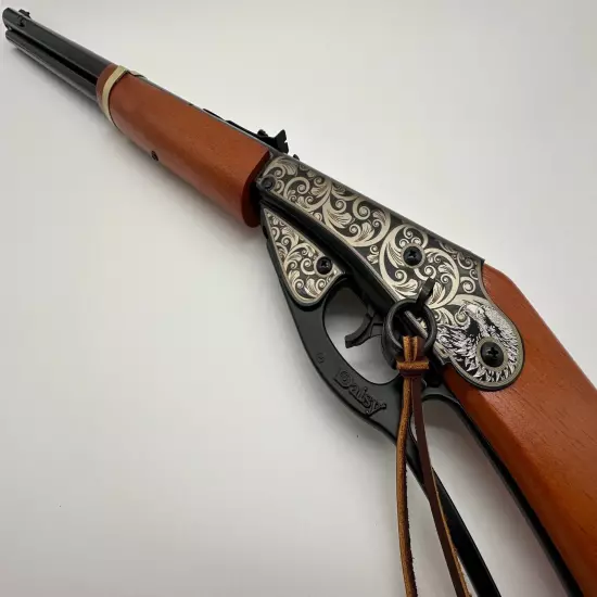 Personalized Daisy 1938 Red Ryder BB Air Rifle- Laser Engraved Scrolls and Eagle