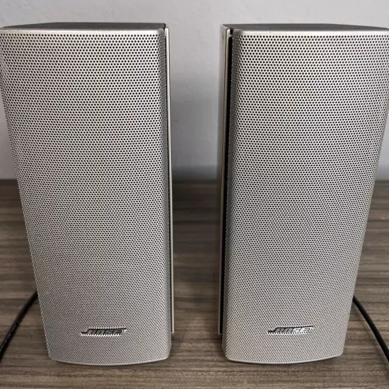 Bose Companion 20 Silver Multimedia Computer Laptop Speakers. Sound Great.