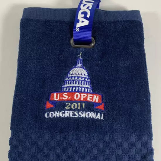 U.S. Open Congressional 2011 Golf Course Member USGA Towel, Embroidered 