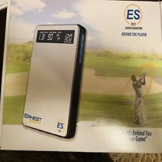 New Ernest Sports ESB1 Portable Launch Monitor