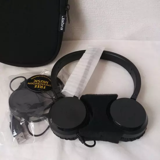 JABRA GN USB EVOLVE Stereo Headset Model ENC060 With Case