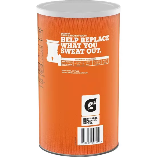 Gatorade Thirst Quencher Powder Glacier Cherry 76.5 oz Canister