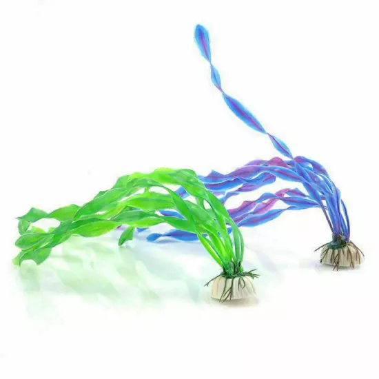 Plastic Aquarium Plants Purple Water Ornament Plant Fish Tank Decoration supply