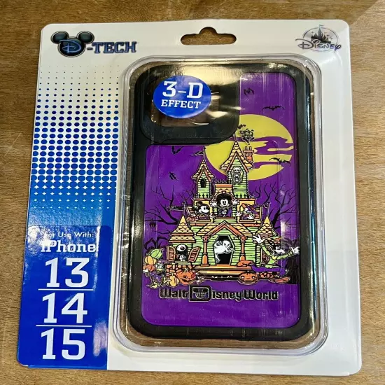 2024 DISNEY PARKS Halloween Mickey & Friends Haunted House iPHONE 13/14/15 Case