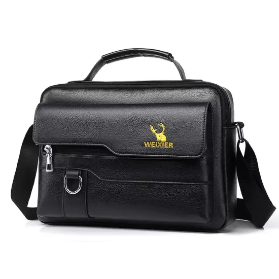 PU Leather Bag Men'S Handbag Vintage Messenger Bag Men Shoulder Bags Male Briefc