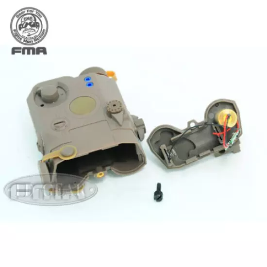 FMA PEQ 15 LA-5 Hunting Battery Case Box + Green Laser Light PEQ-15 Tactical