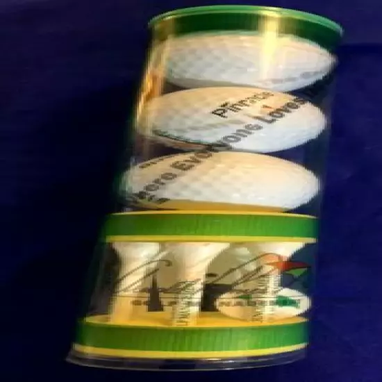 ARNOLD PALMER GOLF MANAGEMENT PINNACLE #1 392 LS GOLF BALLS TUBE SET