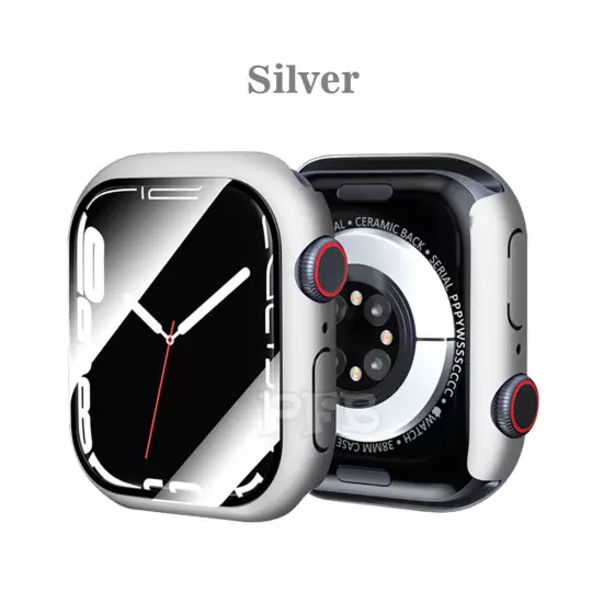 Case Cover Screen Protector For Apple Watch 9/8/7/6/5/4/SE 41/44/45/49mm/Ultra 2