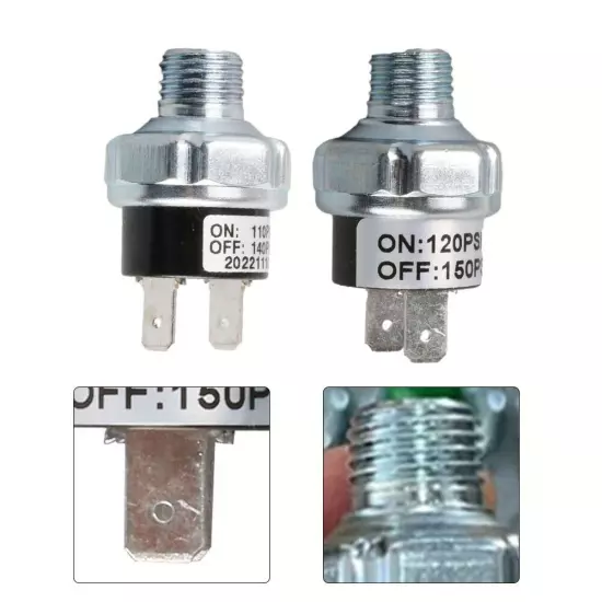 Efficient NPT Connector Air Pressure Control Switch for Air Compressors