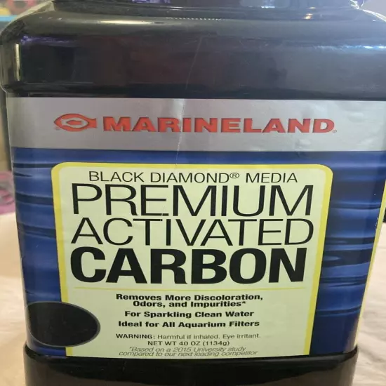 Marineland Black Diamond Media Premium Activated Carbon 40 oz: Free Shipping