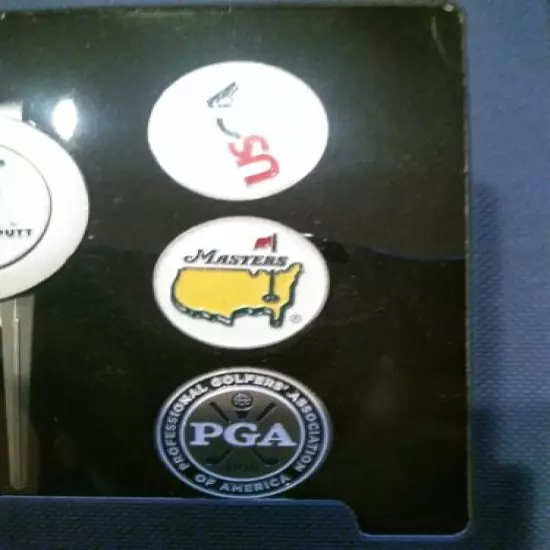 Masters Golf Tournament Drive Chip And Putt Divot Tool And Ball Markers