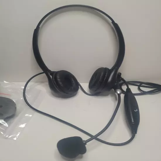 Arama Call Center Headset Model A602 3.5 With Light Weight Secure Headband 