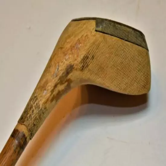 Ant William Yeoman Chicago Wood Shafted Socket Head Wood Driver Golf Club RARE!