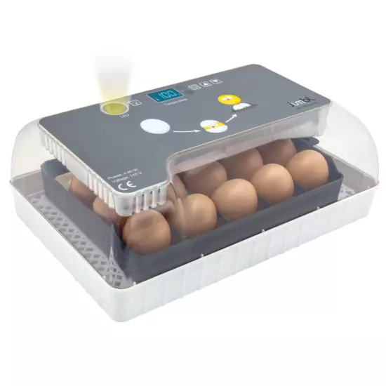 Jumbl 12 Egg-Turning Incubator with Temperature Control