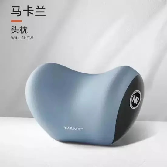 Car Headrest Neck Pillow Waist Cushion Seat Backrest Car Lumbar Waist Support