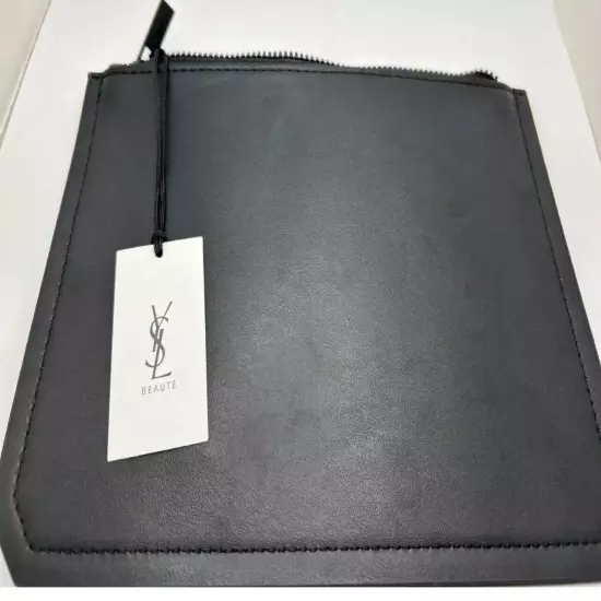 Yves Saint Laurent Novelty Flat Pouch YSL BEAUTY Member 9"x7"