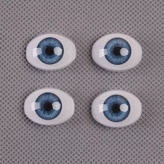 2x Lifelike Reborn Baby Doll Eyes Acrylic Eyeball For Newborn Doll Supplies DIY