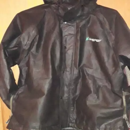 Black Frogg Toggs Raincoat