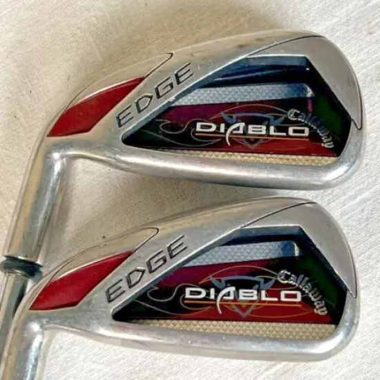 Callaway Diablo Edge 5 Iron and 6 Iron (2pc) Set Uniflex - Left Handed 