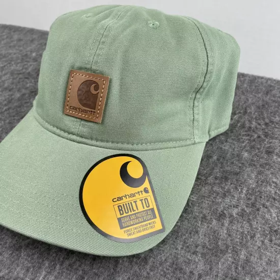 CARHARTT Odessa Force Loden Frost Strap Back Adjustable Cap AH0289 One Size NEW