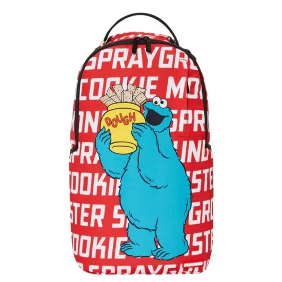 Sprayground Cookie Monster Big Dough DLXSR Backpack