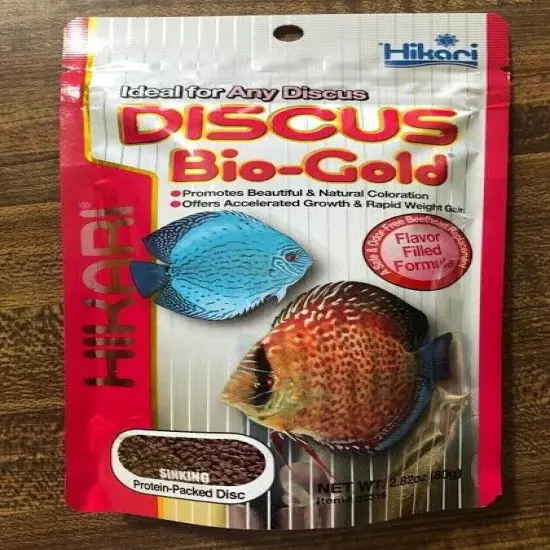 Hikari Discus Bio-Gold - 2.82oz or 2.2# As Low as $13.33 -BULK PRICES INSIDE !