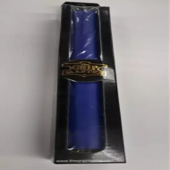 New The Grip Master Leather Stitchback Jumbo Putter Grip - Colorado Blue