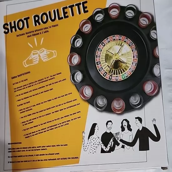 Shot Roulette Cheers New in Box