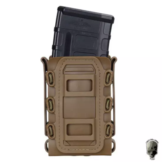 TMC Rifle Mag Pouch Mag Carrier Molle Mag Holder 5.56 7.62 Airsoft Gear Army