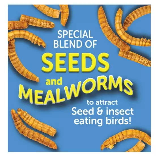 Pennington Select Birder's Mealworm Blend Dry Wild Bird Seed and Feed 10 lb. Bag